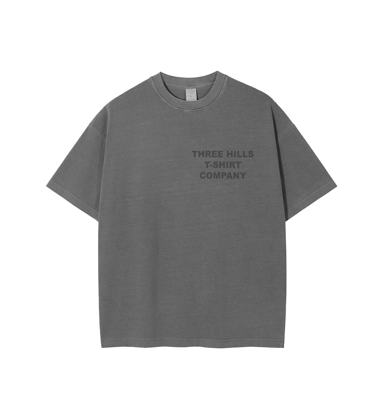 Company T-Shirt Faded Grey