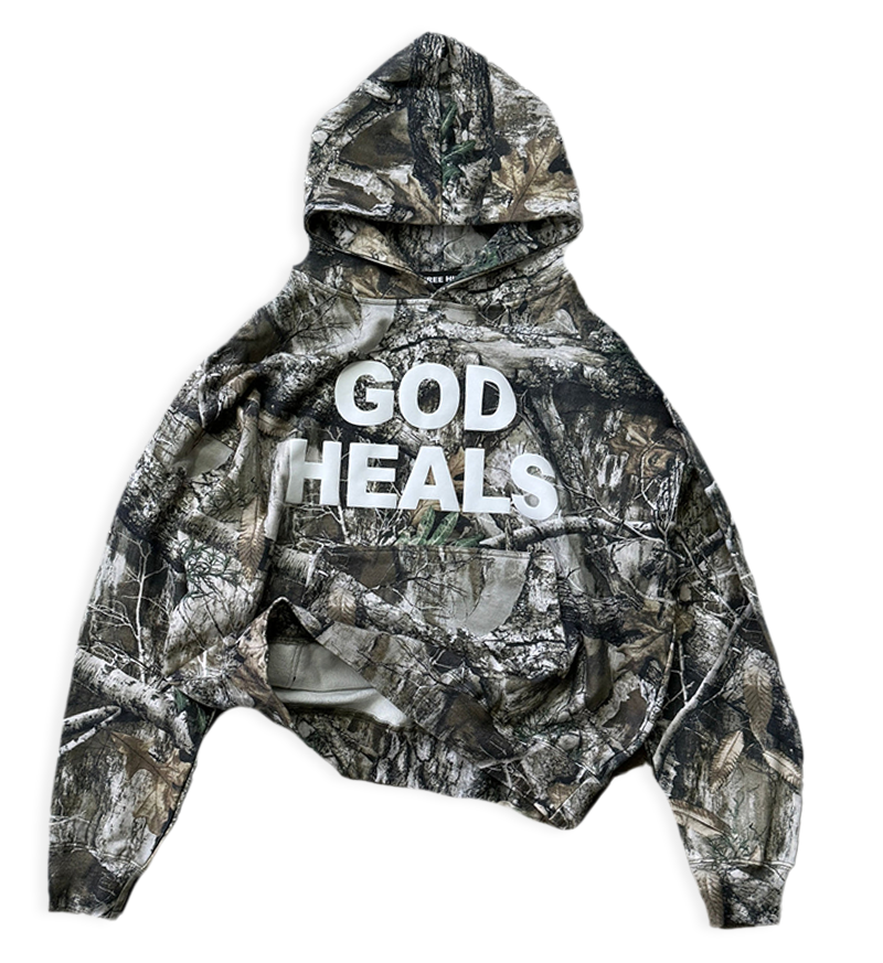 God Hoodie Real Tree Camo