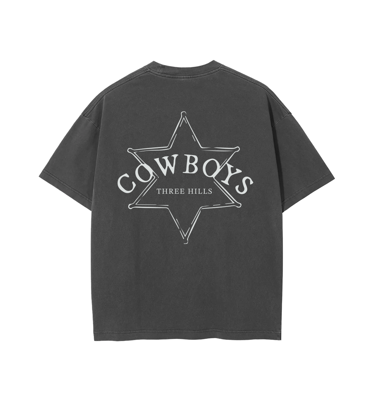 Sheriff T-Shirt Washed Grey