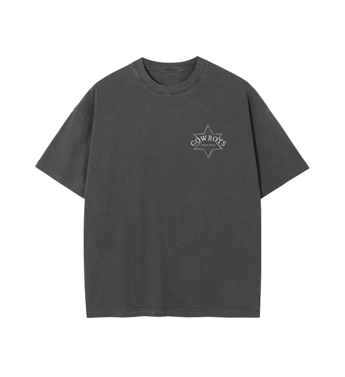 Sheriff T-Shirt Washed Grey