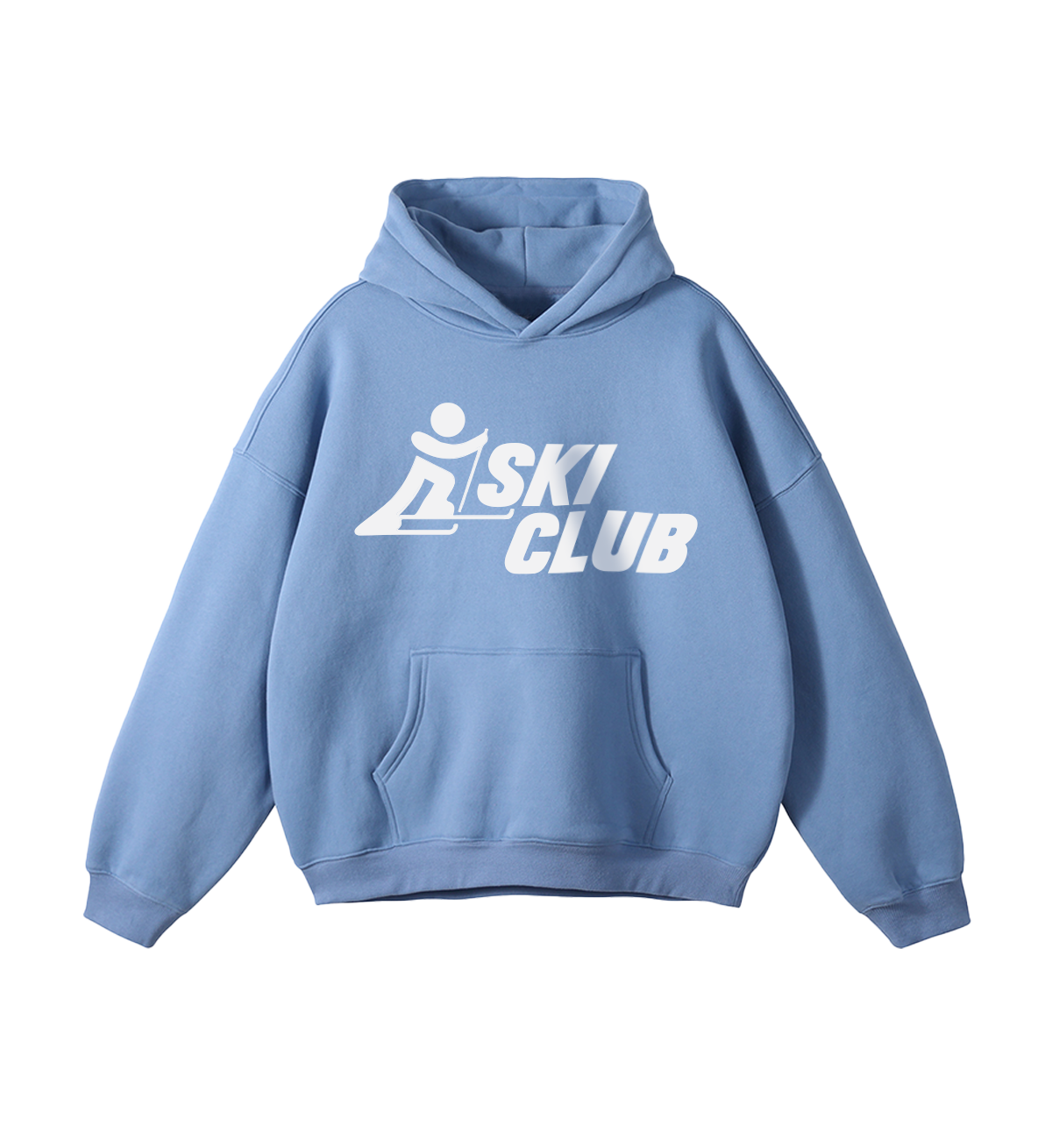 Ski Club Hoodie Blue