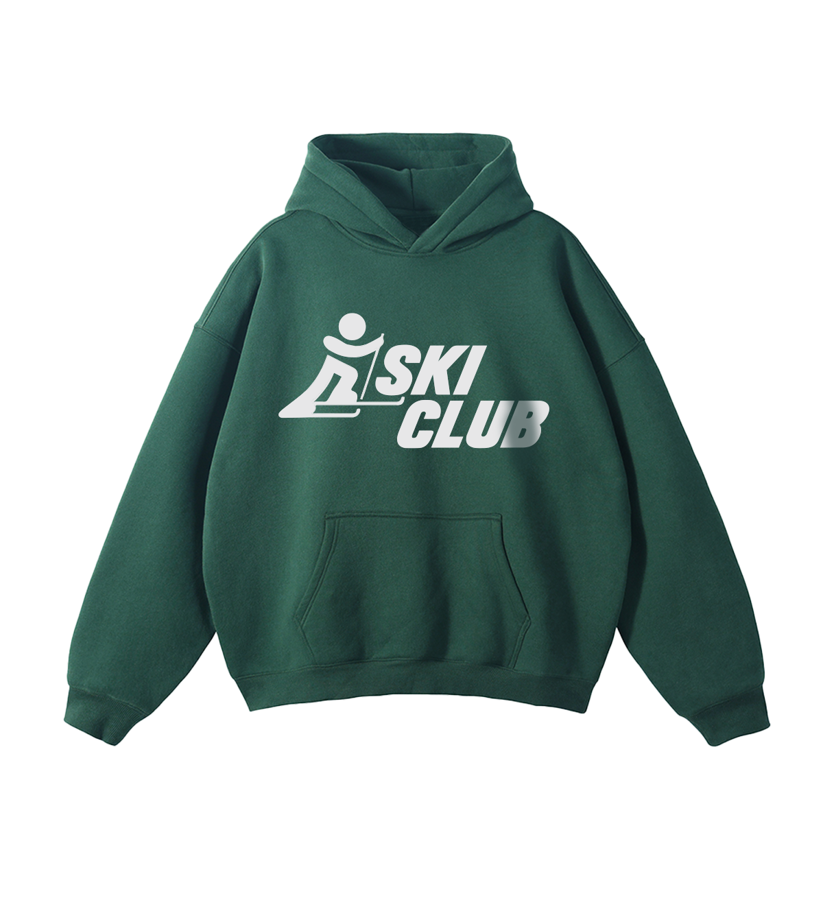 Ski Club Hoodie Green