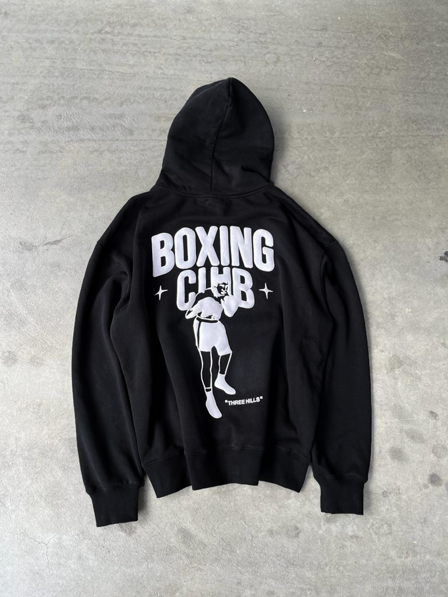 Boxing Hoodie Black
