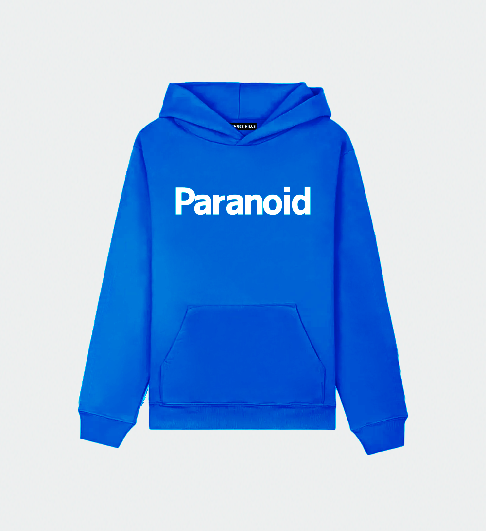 Paranoid Hoodie Blue